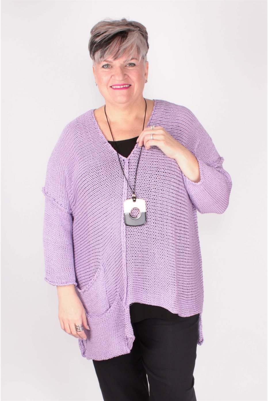 Lilac Knit Sweater